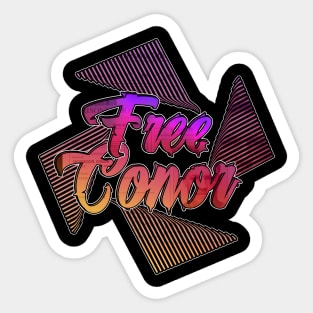 Free Conor: 199X Sticker